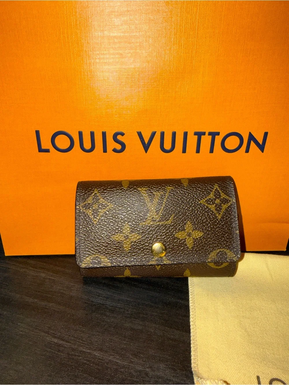 Louis Vuitton Monogram Canvas key pouch